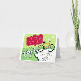 Gott nytt år helgkort