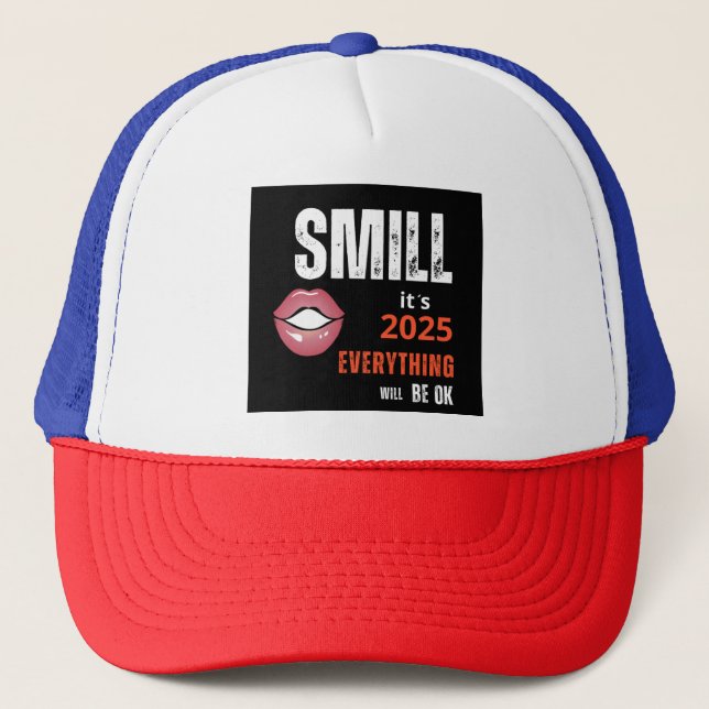 gott nytt år-hoppets truckerkeps (Framsida)