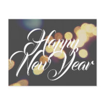 Gott nytt år i ljusa ljus