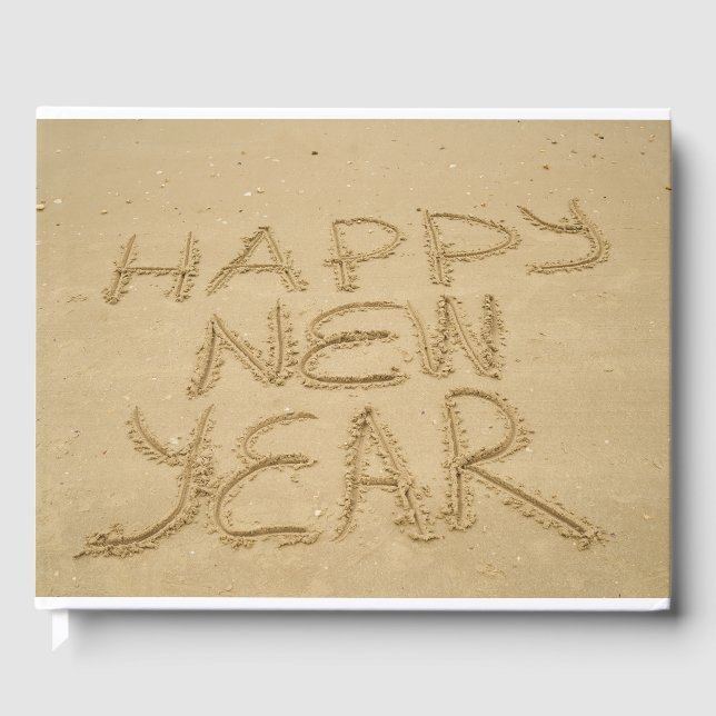 Gott nytt år i Sand Gästböcker (Framsida)