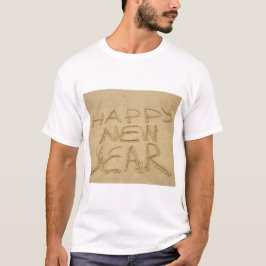 Gott nytt år i Sand T Shirt