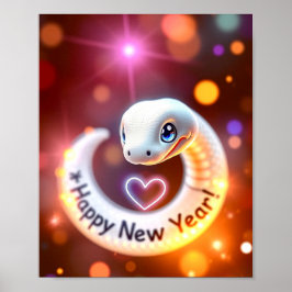 Gott nytt år i träsnuset poster