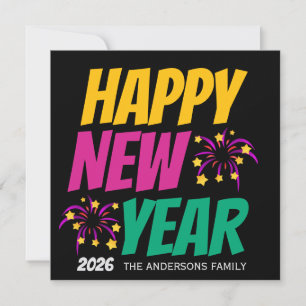 Gott nytt år inbjudningar