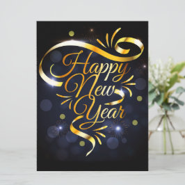 Gott nytt år  Julkort