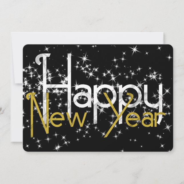 Gott nytt år julkort (Framsida)