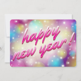 Gott nytt år julkort