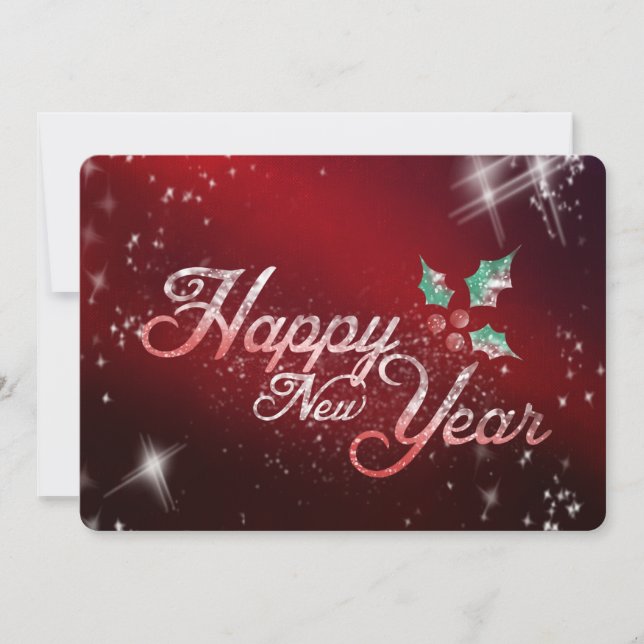 Gott nytt år julkort (Framsida)