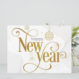 Gott nytt år  Julkort