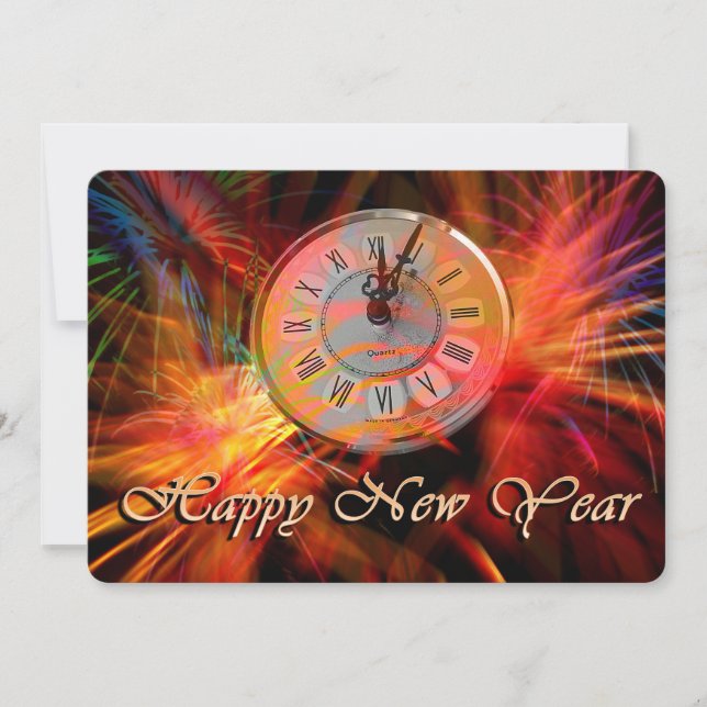 Gott nytt år julkort (Framsida)