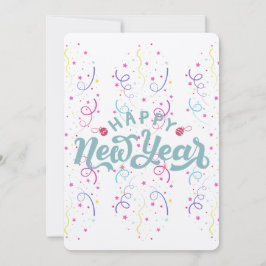 Gott nytt år julkort