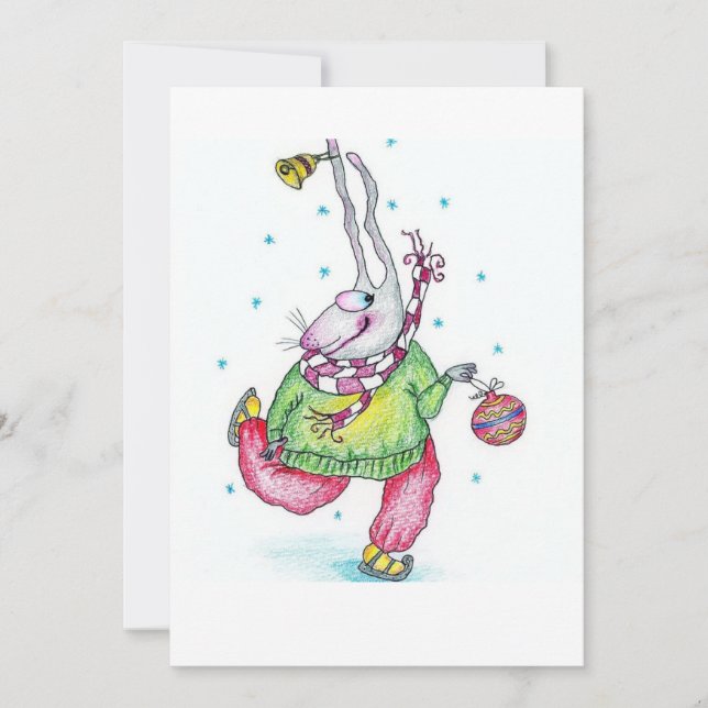 Gott nytt år julkort (Framsida)