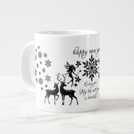 gott nytt år jumbo mugg