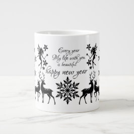 gott nytt år jumbo mugg