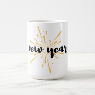 Gott nytt år-kaffe Mugg