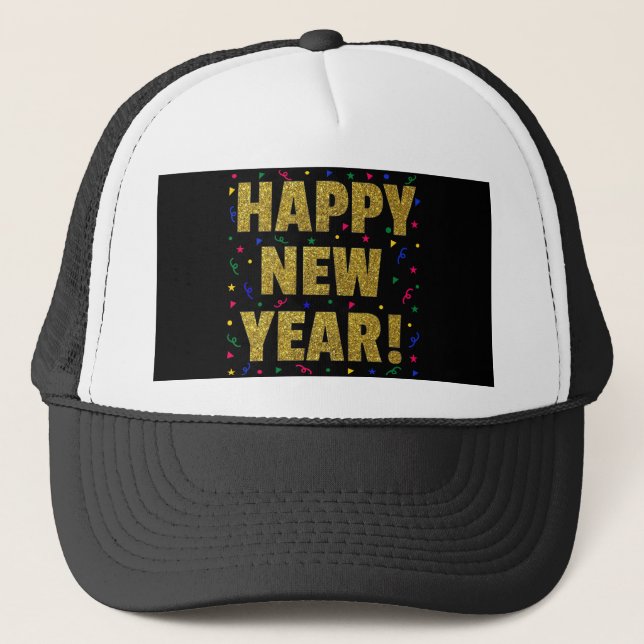 gott nytt år keps (Framsida)