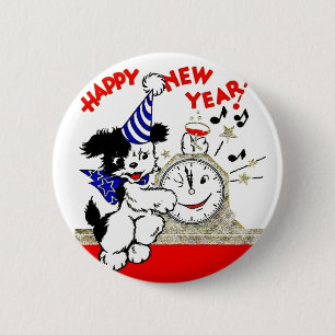 Gott nytt år! knapp