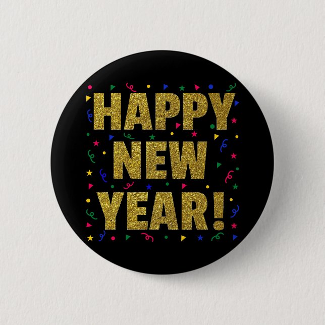 Gott nytt år knapp (Framsida)