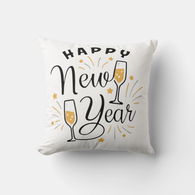 Gott nytt år  kudde (Framsida)
