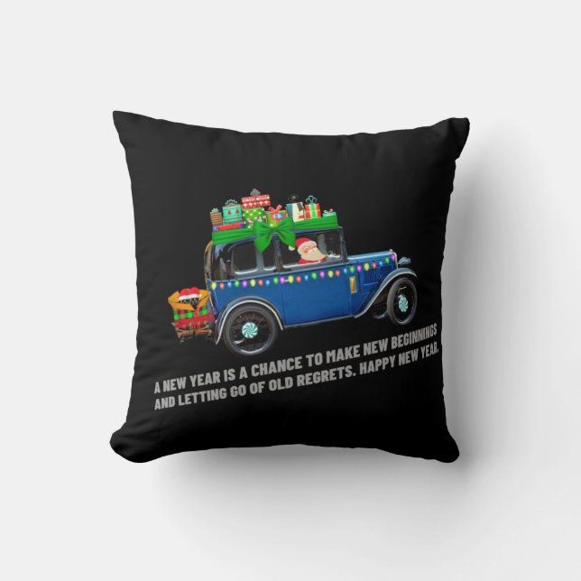 gott nytt år kudde (Framsida)