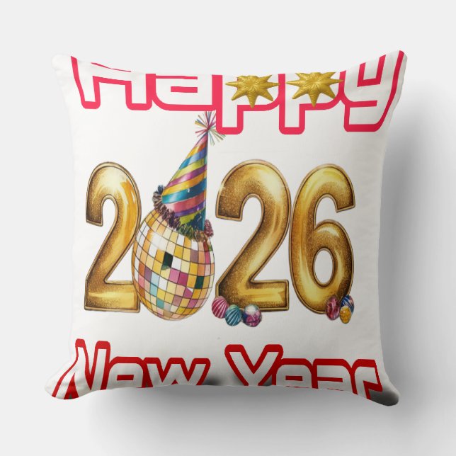 Gott nytt år  kudde (Framsida)