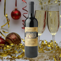 Gott nytt år Kväll Cheers Festive Black Guld