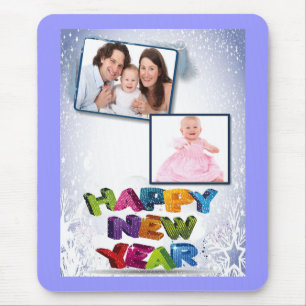 Gott nytt år Lägg till din fotomus Pad Musmatta