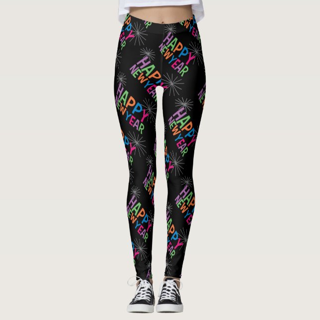 Gott nytt år! leggings (Framsida)