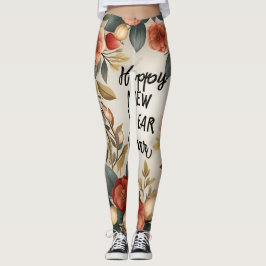 Gott nytt år Leggings design