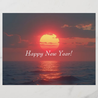 Gott nytt år Letterhead Brevhuvud