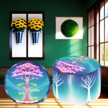 Gott nytt år Livets träd Greenery Spirituality