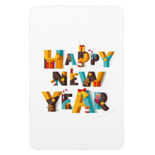 gott nytt år magnet