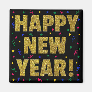 Gott nytt år magnet