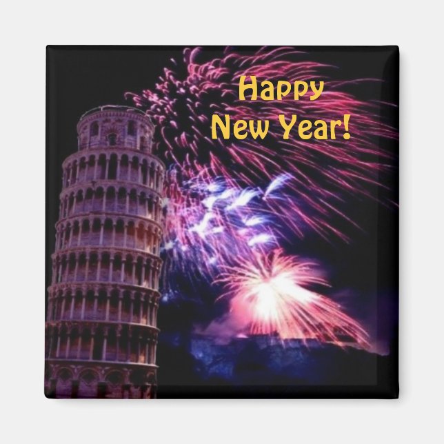 Gott nytt år Magnet (Framsidan)