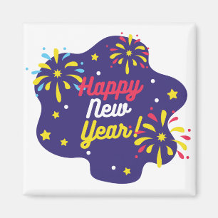 Gott nytt år magnet