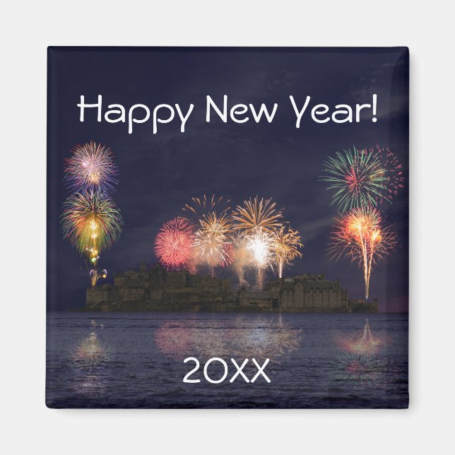 Gott nytt år magnet (Framsidan)