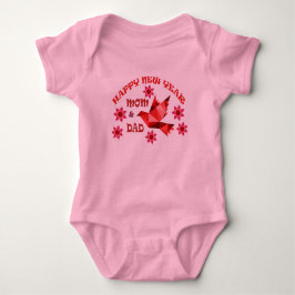 GOTT NYTT ÅR MAMMA & PAPPA, Baby Bodykostym T Shirt