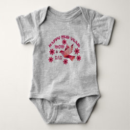 GOTT NYTT ÅR MAMMA & PAPPA, Baby Bodykostym T Shirt