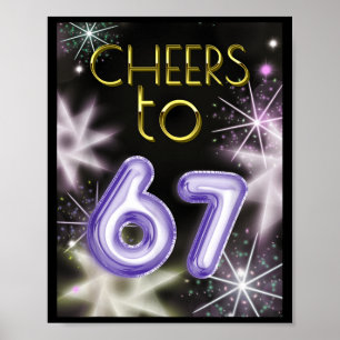 Gott Nytt År Med En 6 7 Zoomer Meme-vib. 2026 R Poster