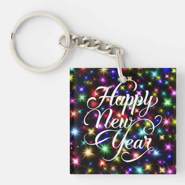 Gott nytt år med Fireworks Background-23756 (Framsidan)
