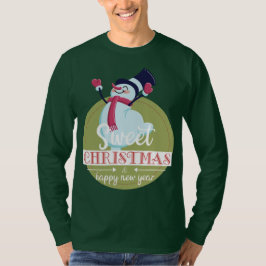 gott nytt år med jul t shirt