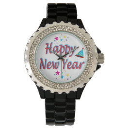 Gott nytt år-meddelande armbandsur