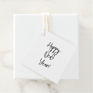 Gott nytt år! Modern Chic Festive Gåvor Etiketter