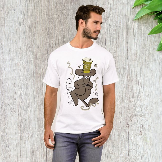Gott nytt år Mouse Manar T-Shirt (Skapare uppladdad)