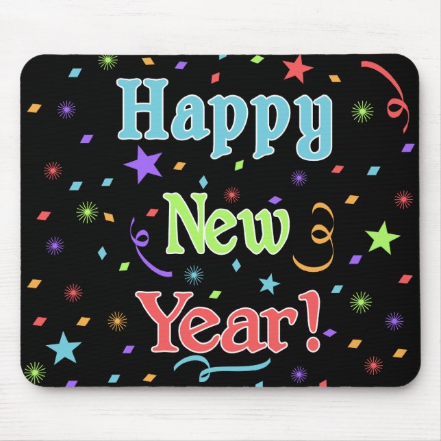 Gott nytt år Mousepad Musmatta (Framsidan)
