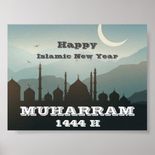 Gott nytt år Muharram 1444 H Poster