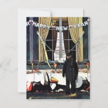 Gott Nytt År - Norman Rockwell