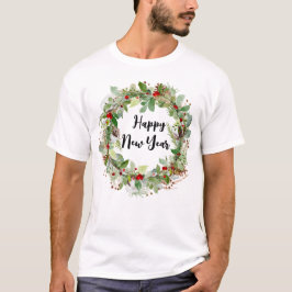 Gott nytt år och julfransman t shirt