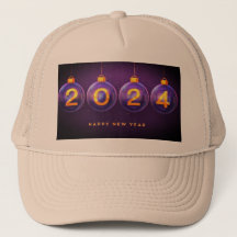 Gott nytt år Önskemål 2024 Lökar Bilder Khaki-Cap