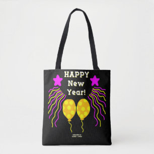 Gott nytt år Önskemål Tote Bag Tygkasse