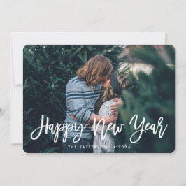 Gott nytt år Overlay | Helgdag-fotokort Julkort